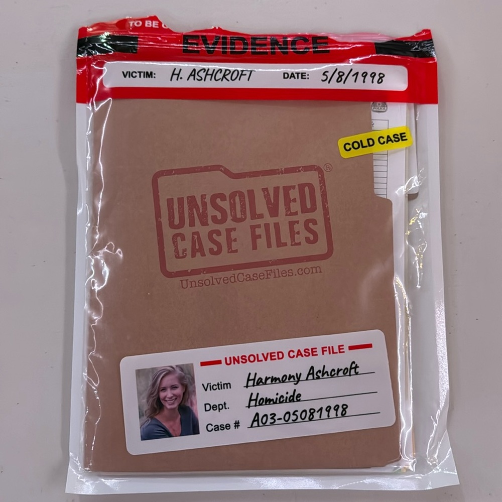 Unsolved Case Files HARMONY ASHCROFT